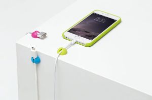 Organizer BlueLounge Uchwyt Różne kolory 9 sztuk  (CDM-BR) 2