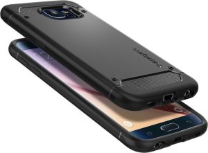 Spigen Etui Capsule Ultra Rugged Dla Samsung S6 Czarny (ultra rugged black s6) 2
