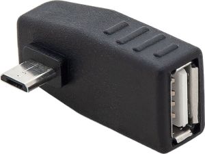 Adapter USB Blow microUSB - USB Czarny  (75-879#) 1