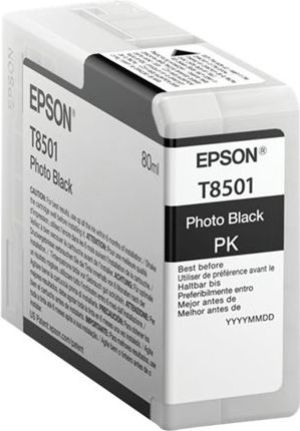 Tusz Epson Wkład atramentowy UltraChromeHD Photo Black (C13T850100) 1