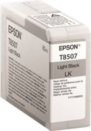 Tusz Epson Wkład atramentowy UltraChromeHD Light Black (C13T850700) 1