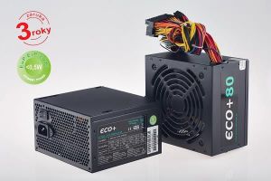 Zasilacz EuroCase Eco+ 350W (ATX-350WA-12-80(85)) 3