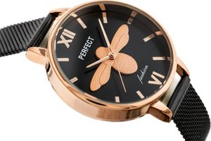 Zegarek Perfect ZEGAREK DAMSKI PERFECT S638 - WAŻKA (zp935g) uniwersalny 3