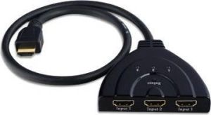 Przełącznik Techly HDMI 3/1,czarny 1