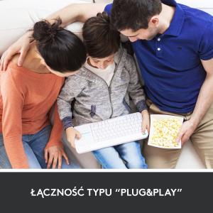 Klawiatura Logitech K400 Plus (920-007146) 6