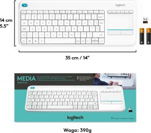 Klawiatura Logitech K400 Plus (920-007146) 8