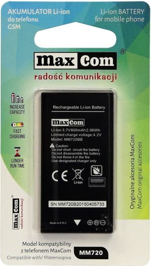 Bateria Maxcom LI-ION MM720 (AKUMULATORMAXCOMMM720) 1