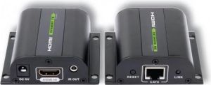 System przekazu sygnału AV Techly Extender HDMI po skrętce kat 6a/7 (020355) 1