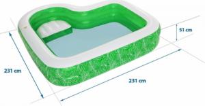 Bestway Basen dmuchany 231x231cm (54336) 6