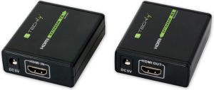 System przekazu sygnału AV Techly Extender HDMI po skrętce kat 5e/6a/7 (309739) 1