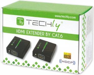 System przekazu sygnału AV Techly Extender HDMI po skrętce kat 5e/6a/7 (309739) 3