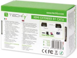 System przekazu sygnału AV Techly Extender HDMI po skrętce kat 5e/6a/7 (309739) 4