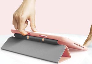 Etui na tablet Alogy Etui Alogy Smart Case do Apple iPad 10.2 2019 7Gen Różowe + Folia + Rysik uniwersalny 3