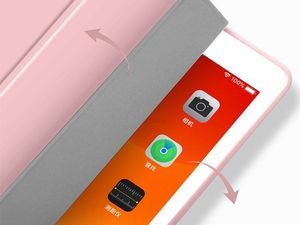 Etui na tablet Alogy Etui Alogy Smart Case do Apple iPad 10.2 2019 7Gen Różowe + Folia + Rysik uniwersalny 4