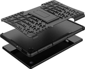 Etui na tablet Alogy Pancerne etui Alogy do Lenovo M10 Plus TB-X606 czarne + Szkło Alogy (43074) 3