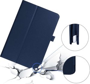Etui na tablet Alogy Etui obudowa Alogy stojak do Galaxy Tab S6 10.5 T860/T865 Granatowe + Szkło Alogy uniwersalny 3