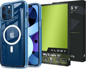 Alogy Etui pancerne Ultra Slim Alogy do ładowarek Qi do iPhone 12/ Pro Przezroczyste uniwersalny 2