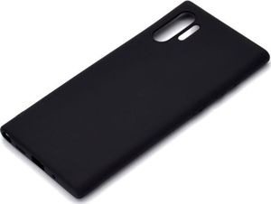 Alogy Etui silikonowe Alogy slim case do Samsung Galaxy Note 10 Plus czarne + Folia Alogy 3D uniwersalny 3