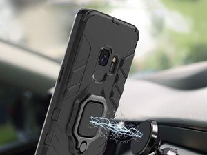 Alogy Etui Alogy Stand Ring Armor do Samsung Galaxy S9 czarne uniwersalny 3