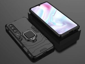 Alogy Etui Alogy Stand Ring Armor do Xiaomi Mi 10/ Mi 10 Pro czarne + Szkło Alogy Full uniwersalny 7