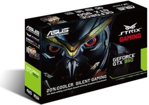 Karta graficzna Asus GeForce GTX 950 STRIX 2GB GDDR5 (128 bit) 2x DVI, HDMI, DP, Box (STRIX-GTX950-DC2OC-2GD5-GAMING) 7