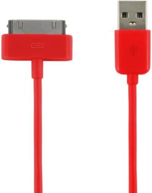 Etui na tablet 4World Zestaw Etui iPad 3 Czarne + Kabel 1m Czerwony + Czyścik - 10190 2