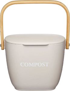 Kosz na śmieci KitchenCraft Kompostownik - 3L - Natural Elements / Kitchen Craft uniwersalny 1