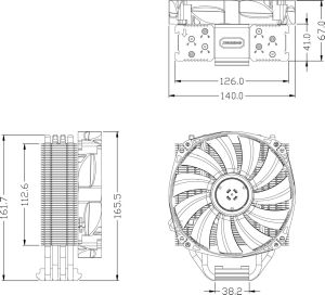 Chłodzenie CPU Enermax ETS-T40F-RF 9