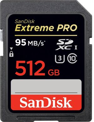 Karta SanDisk Extreme Pro SDXC 512 GB Class 10 UHS-I/U3  (SDSDXPA-512G-G46) 1