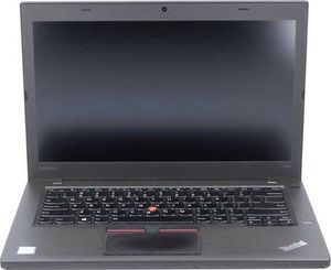 Laptop Lenovo ThinkPad T460 i5-6200U 8GB 240GB SSD 1920x1080 Klasa A- Windows 10 Home 1