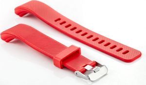 Smartband Rubicon RNCE59 Czarny + Czerwony Pasek 4