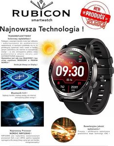Smartwatch Rubicon ZR612A Czarny  (15350-uniw) 10