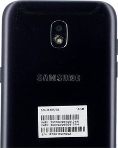 Smartfon Samsung Galaxy J5 SM-J530F/DS 2017 2GB 16GB 720x1280 LTE DualSim Black Klasa A/B Android (136084) 7