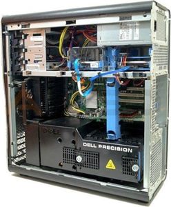 Komputer Dell Dell Precision 690 2x X5355 2.6GHz 4GB 240GB SSD NVS Windows 10 Professional PL uniwersalny 3