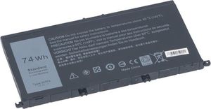 Bateria Nowa bateria do Dell Inspiron 5576 5577 7000 7557 7559 74Wh 11.1V 6660mAh 357F9 uniwersalny 3