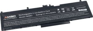 Bateria Nowa bateria do Dell Precision 3510 Latitude E5570 84Wh 11.4V 7350mAh WJ5R2 uniwersalny 1