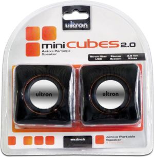 Głośniki komputerowe Ultron Mini Cubes (66537) 2