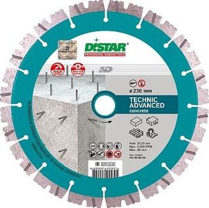 Di-Star Tarcza diamentowa Technic Advanced 1A1RSS/C3-H 232x2.6/1.8x12x22.23-16 1