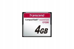 Karta Transcend CF220I Compact Flash 4 GB  (TS4GCF220I) 1