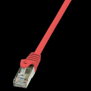 LogiLink Patchcord CAT 5e, F/UTP, 1m czerwony (CP1034S) 1