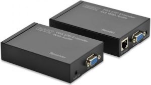 System przekazu sygnału AV Digitus Przedłużacz VGA po UTP - DS-53400 1