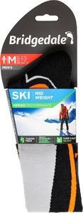 Bridgedale Skarpety narciarskie Bridgedale Ski Midweight Merino P - black/silver 36 - 39 2