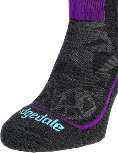 Bridgedale Skarpety narciarskie Bridgedale Ski Midweight Merino P - graph./purple 38 - 40 6