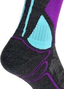 Bridgedale Skarpety narciarskie Bridgedale Ski Midweight Merino P - graph./purple 38 - 40 7
