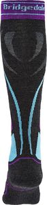 Bridgedale Skarpety narciarskie Bridgedale Ski Midweight Merino P - graph./purple 41 - 43 3