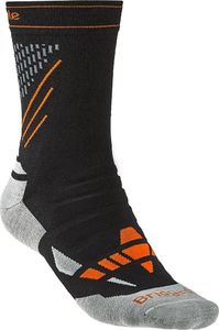 Bridgedale Skarpety narciarskie Bridgedale Ski Nordic Race Merino P - black/stone 44 - 47 1
