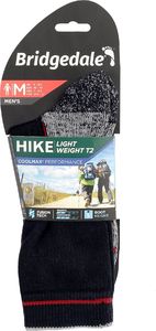 Bridgedale Skarpety trekkingowe Bridgedale Hike Lt T2 Coolmax P Boot - navy/red 48+ 2