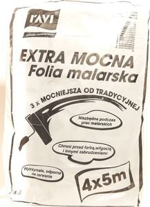 Folia malarska Ravi Foli malarska EXTRA MOCNA 4x5m 1szt. 1