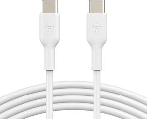 Kabel USB Belkin USB-C - USB-C 1 m Biały (CAB003bt1MWH) 1