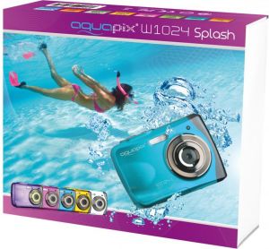 Aparat cyfrowy EasyPix AquaPix W1024-I Spash Niebieski (4260041682672) 4